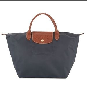 Longchamp Cabas Le Plaige Canvas Tote